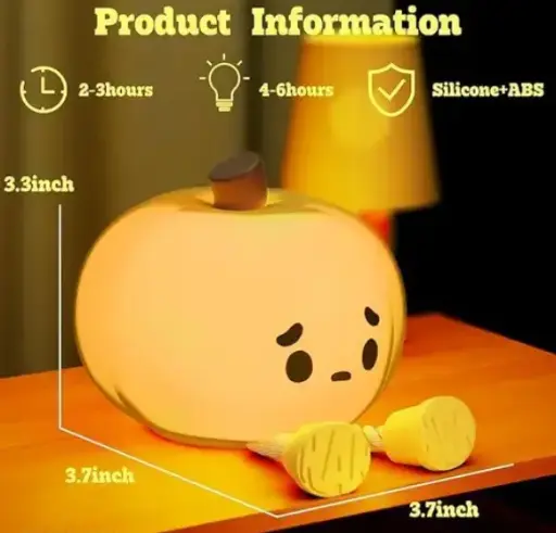 Pumpkin Night Lamp  